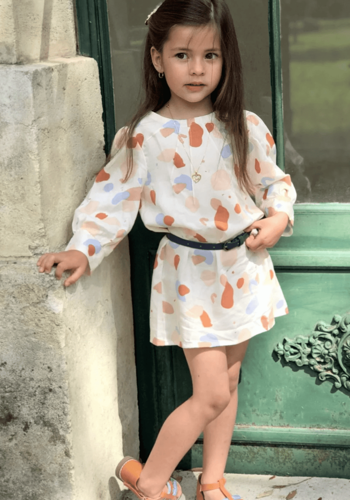 Patron couture blouse fille Miss Zénith - Patron pochette - Maison Fauve