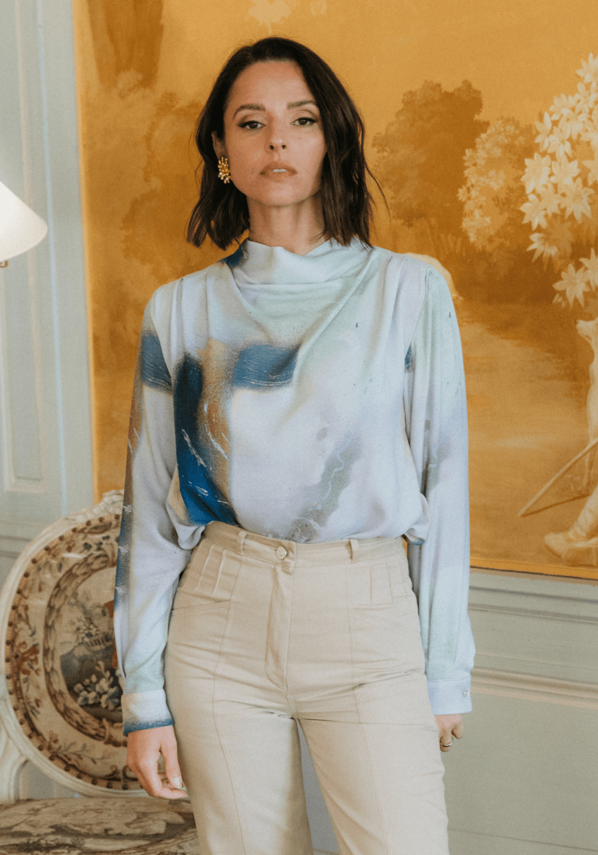 Patron couture blouse Tempête / PDF (A4, A3, A0, US Letter) - Cadres, Calques par Taille, Vidéoprojection - Maison Fauve