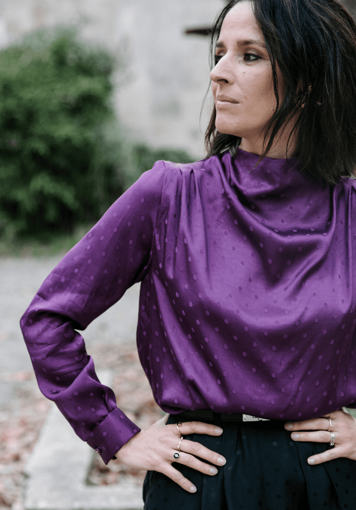 Patron couture blouse Tempête / PDF (A4, A3, A0, US Letter) - Cadres, Calques par Taille, Vidéoprojection - Maison Fauve