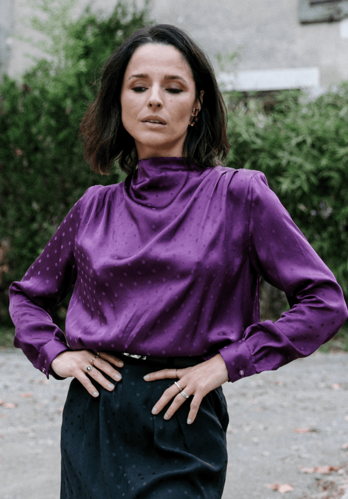 Patron couture blouse Tempête / PDF (A4, A3, A0, US Letter) - Cadres, Calques par Taille, Vidéoprojection - Maison Fauve
