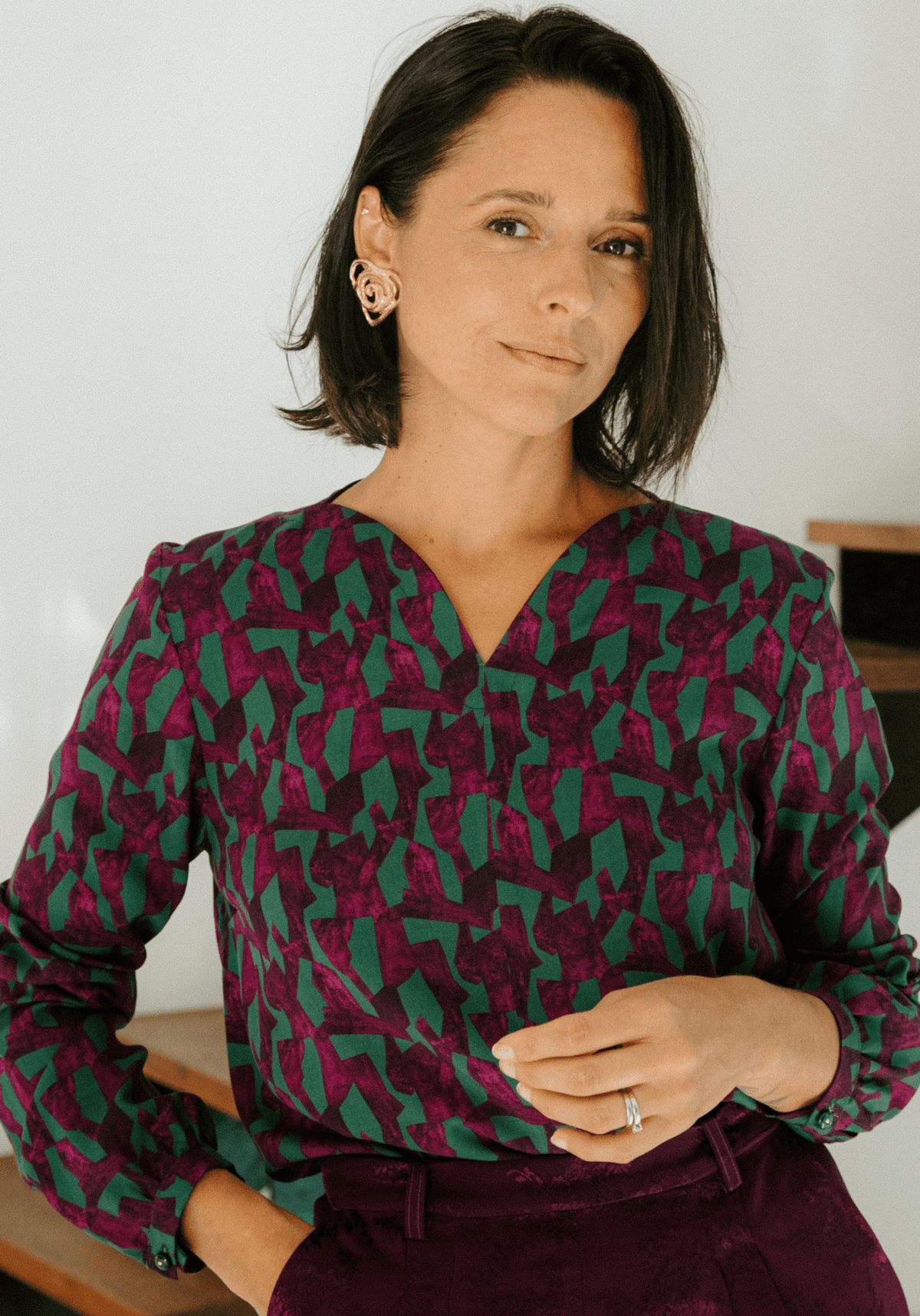 Patron couture blouse Volata - Patron pochette - Maison Fauve