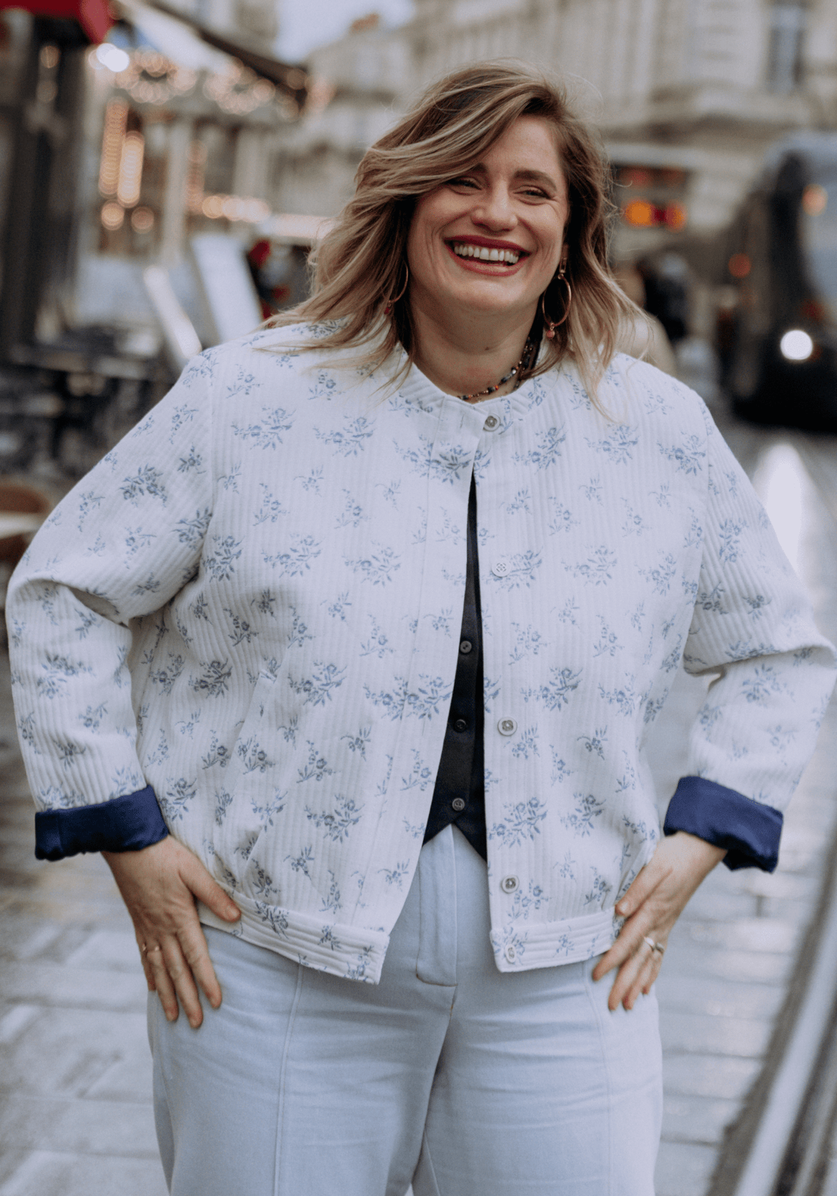Patron couture blouson Dandelion / PDF (A4, A3, A0, US Letter) - Cadres, Calques par Taille, Vidéoprojection - Maison Fauve