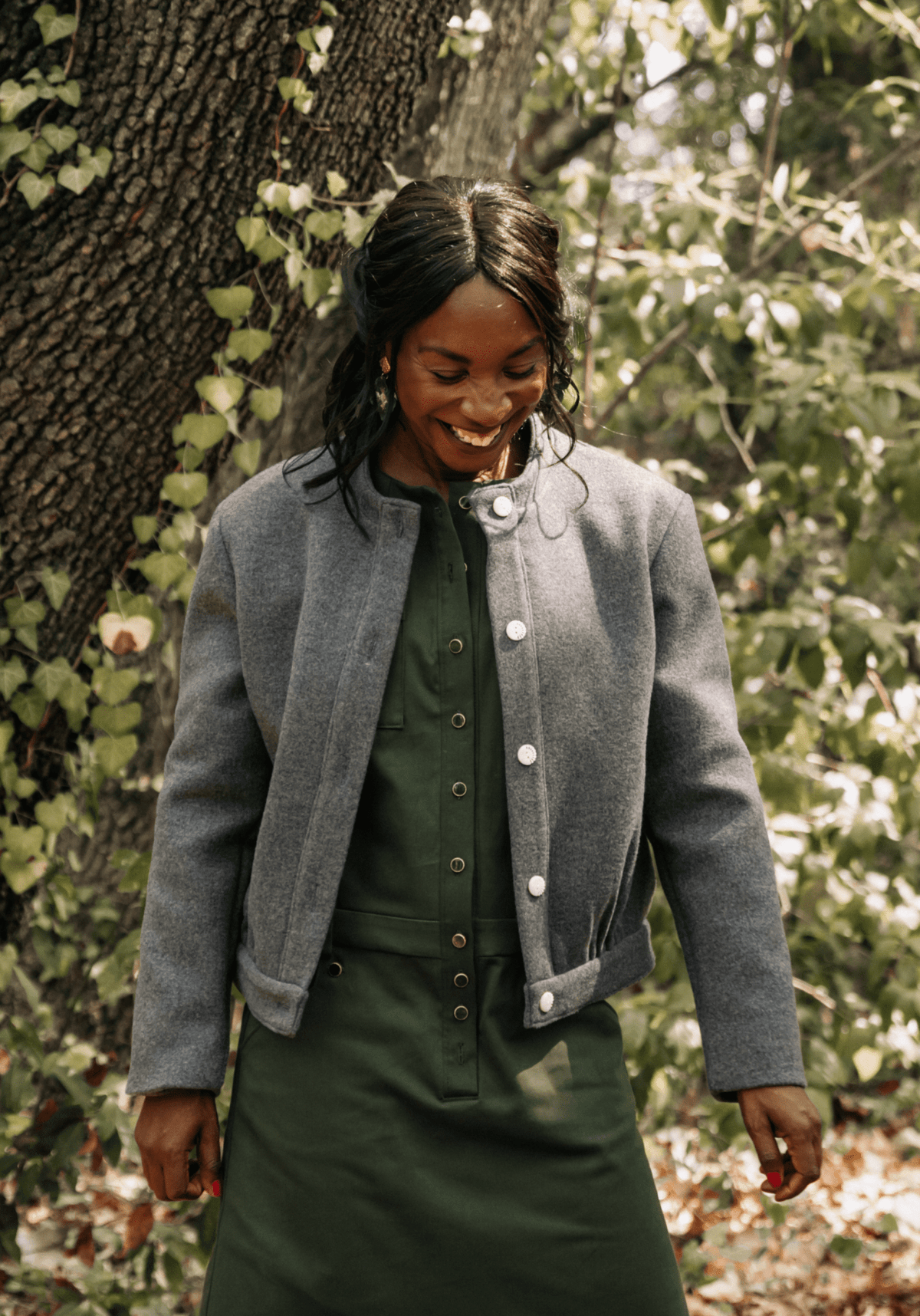 Patron couture blouson Dandelion / PDF (A4, A3, A0, US Letter) - Cadres, Calques par Taille, Vidéoprojection - Maison Fauve