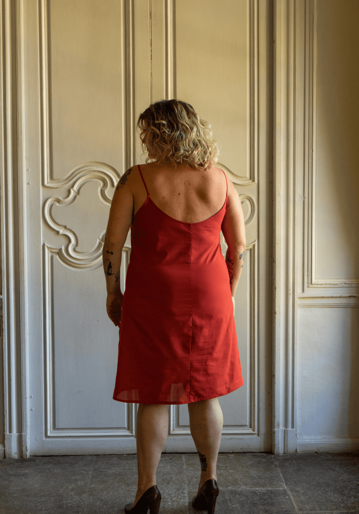 Patron couture caraco, fond de robe Blush / PDF (A4, A3, A0, US Letter) - Cadres, Calques par Taille, Vidéoprojection - Maison Fauve