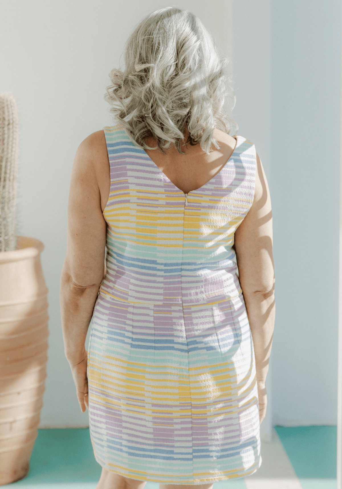 Patron couture combishort, robe Cosmopolitan / PDF (A4, A3, A0, US Letter) - Cadres, Calques par Taille, Vidéoprojection - Maison Fauve