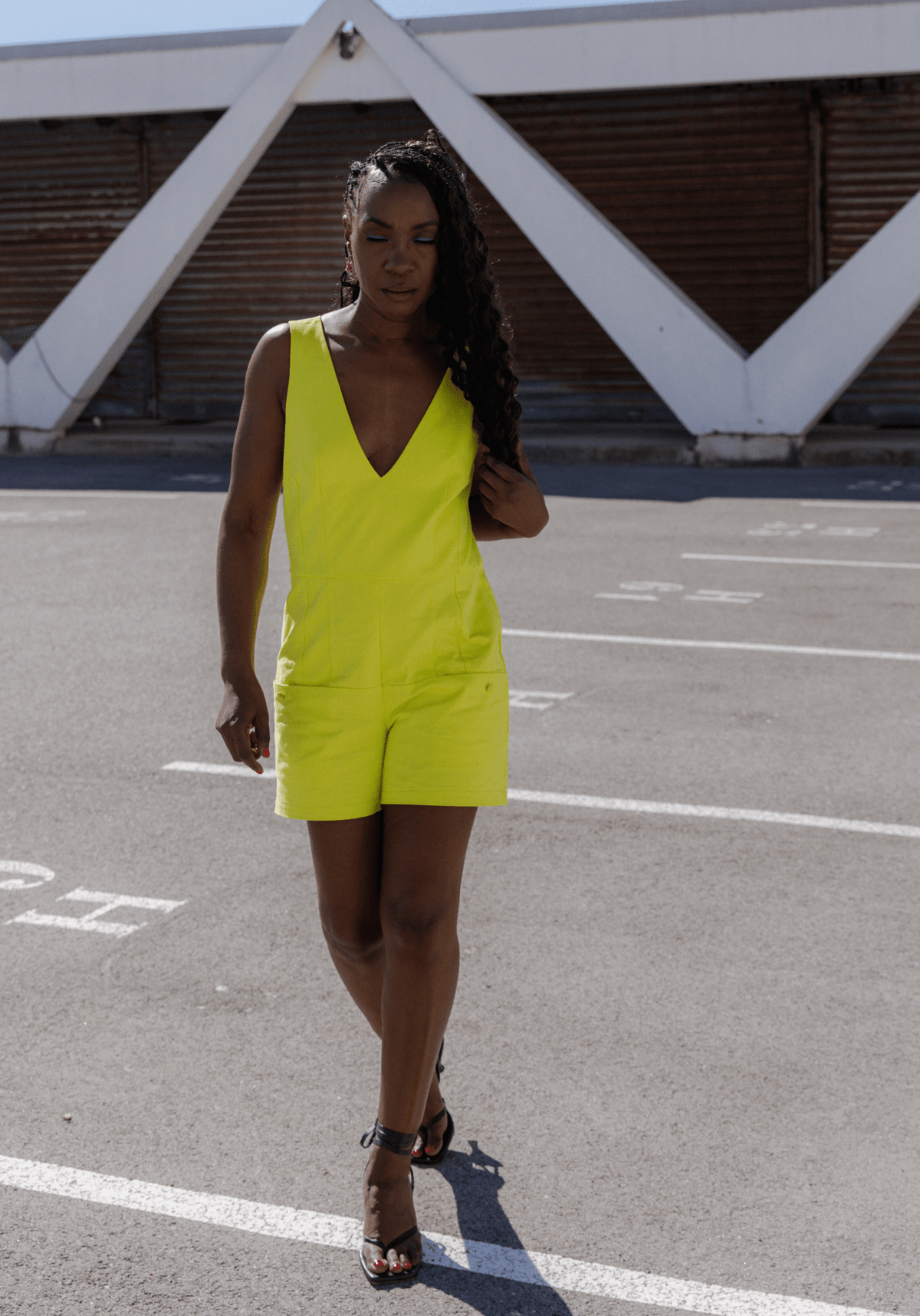 Patron couture combishort, robe Cosmopolitan / PDF (A4, A3, A0, US Letter) - Cadres, Calques par Taille, Vidéoprojection - Maison Fauve
