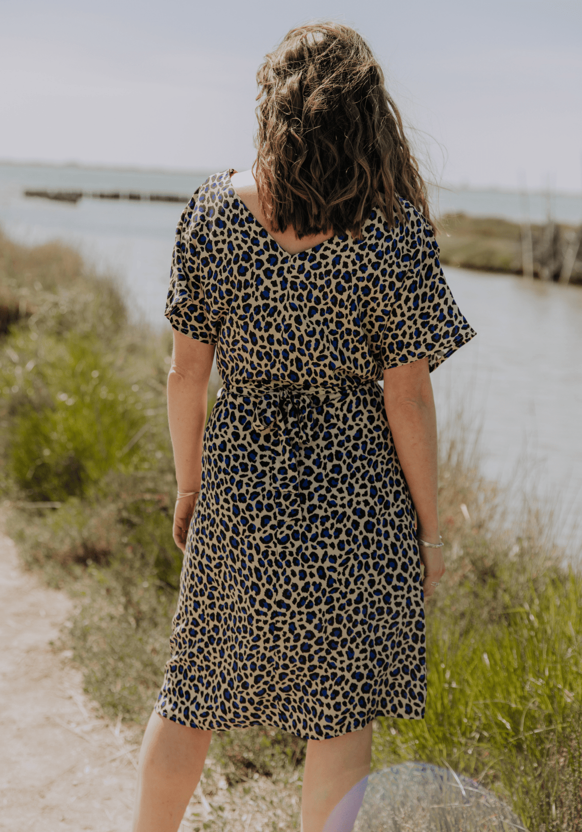 Patron couture Débutant - La robe Transat / PDF (A4, A3, A0, US Letter) - Cadres, Calques par Taille, Vidéoprojection - Maison Fauve