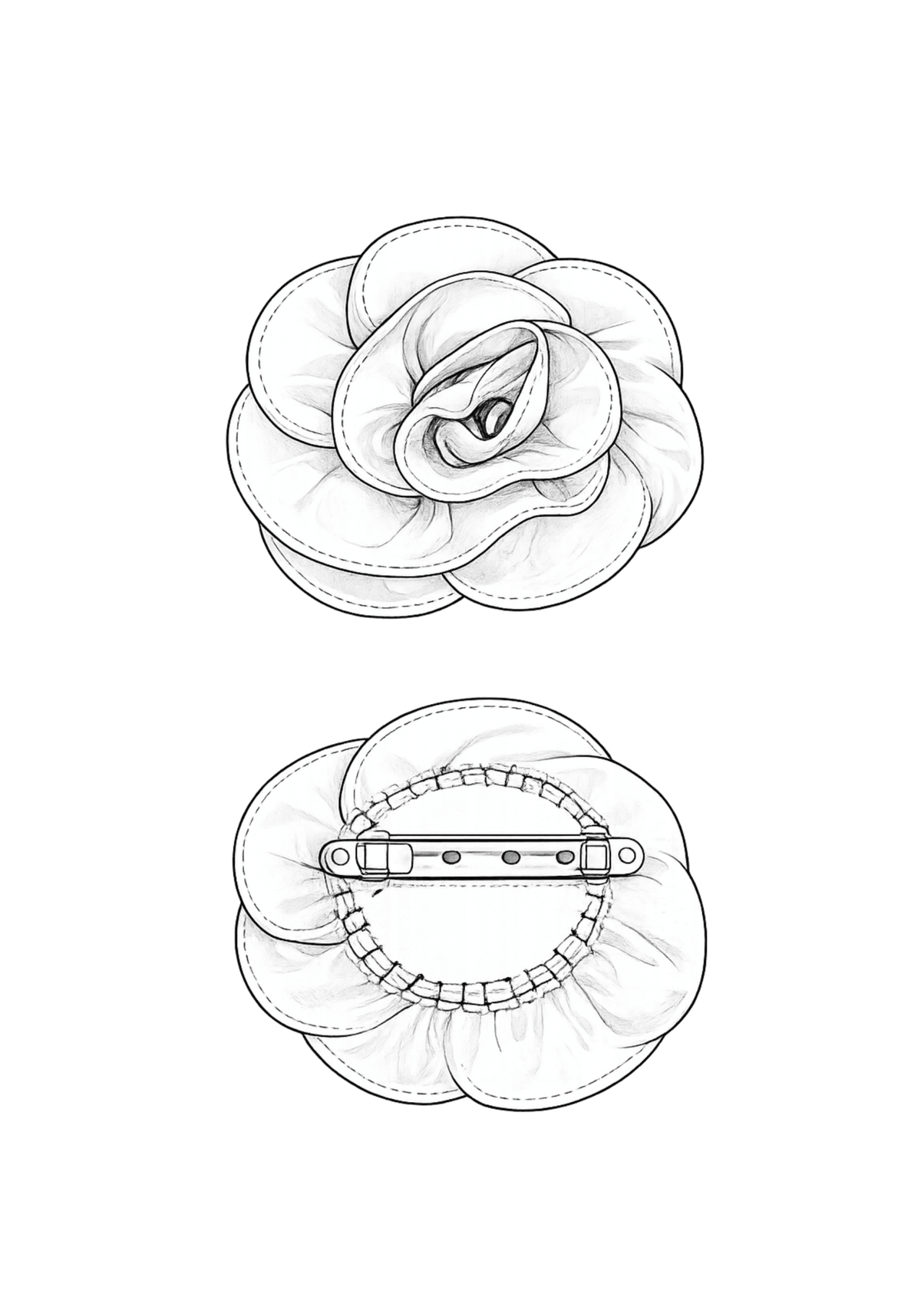 Patron couture gratuit fleur à coudre / PDF à télécharger - Maison Fauve