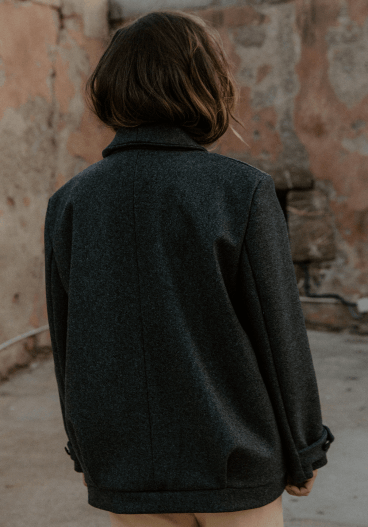 Patron couture manteau Cliff / PDF (A4, A3, A0, US Letter) - Cadres, Calques par Taille, Vidéoprojection - Maison Fauve