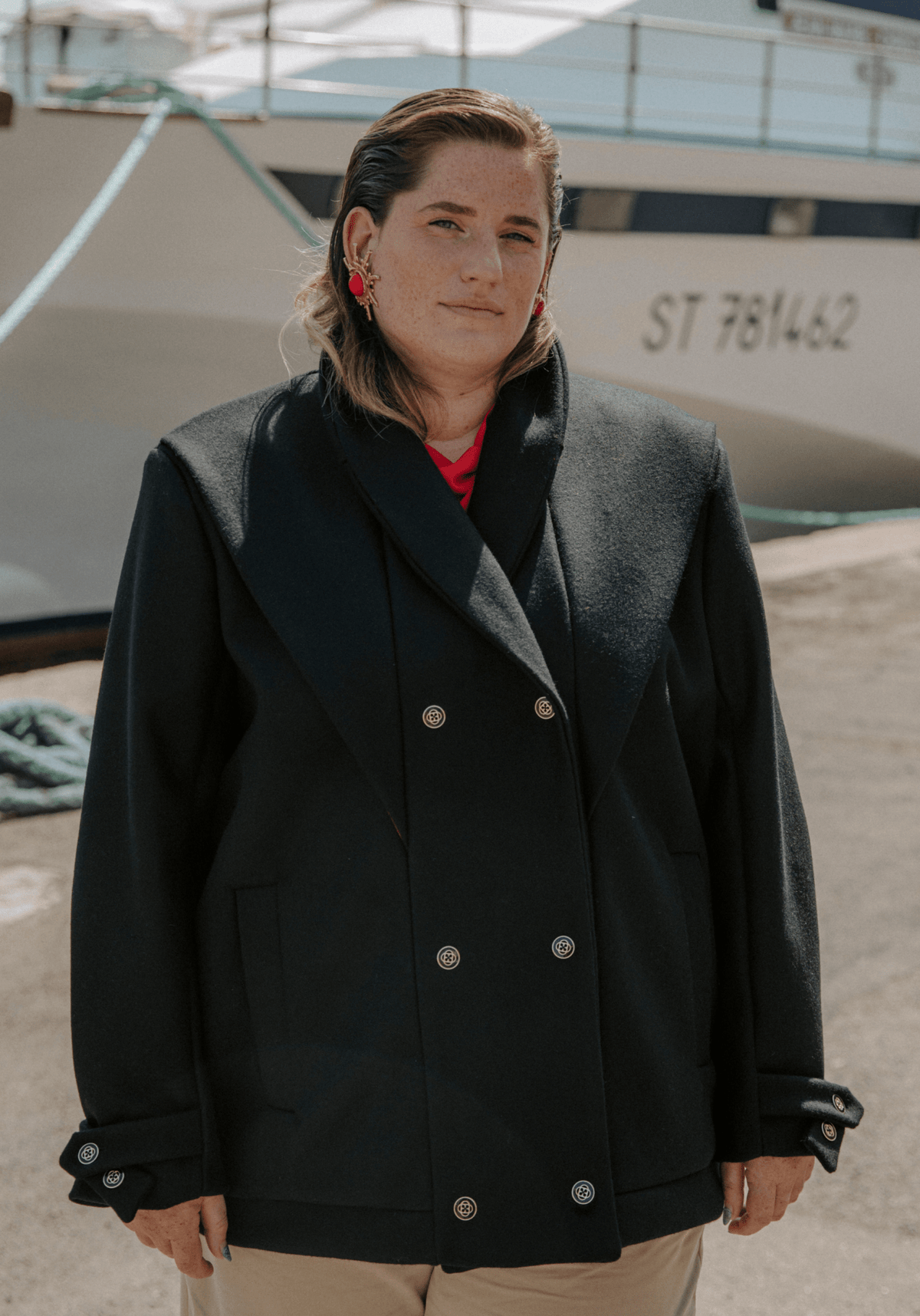 Patron couture manteau Cliff / PDF (A4, A3, A0, US Letter) - Cadres, Calques par Taille, Vidéoprojection - Maison Fauve