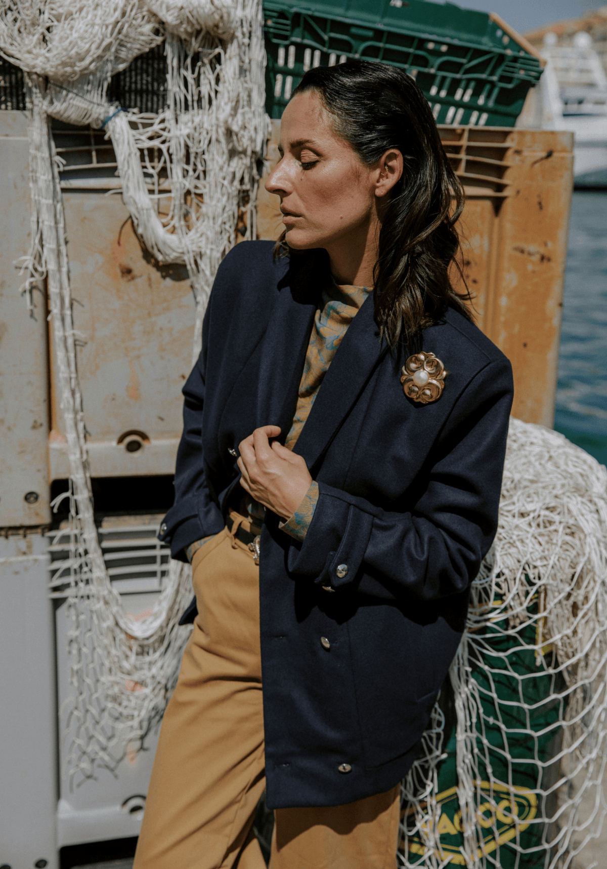 Patron couture manteau Cliff / PDF (A4, A3, A0, US Letter) - Cadres, Calques par Taille, Vidéoprojection - Maison Fauve