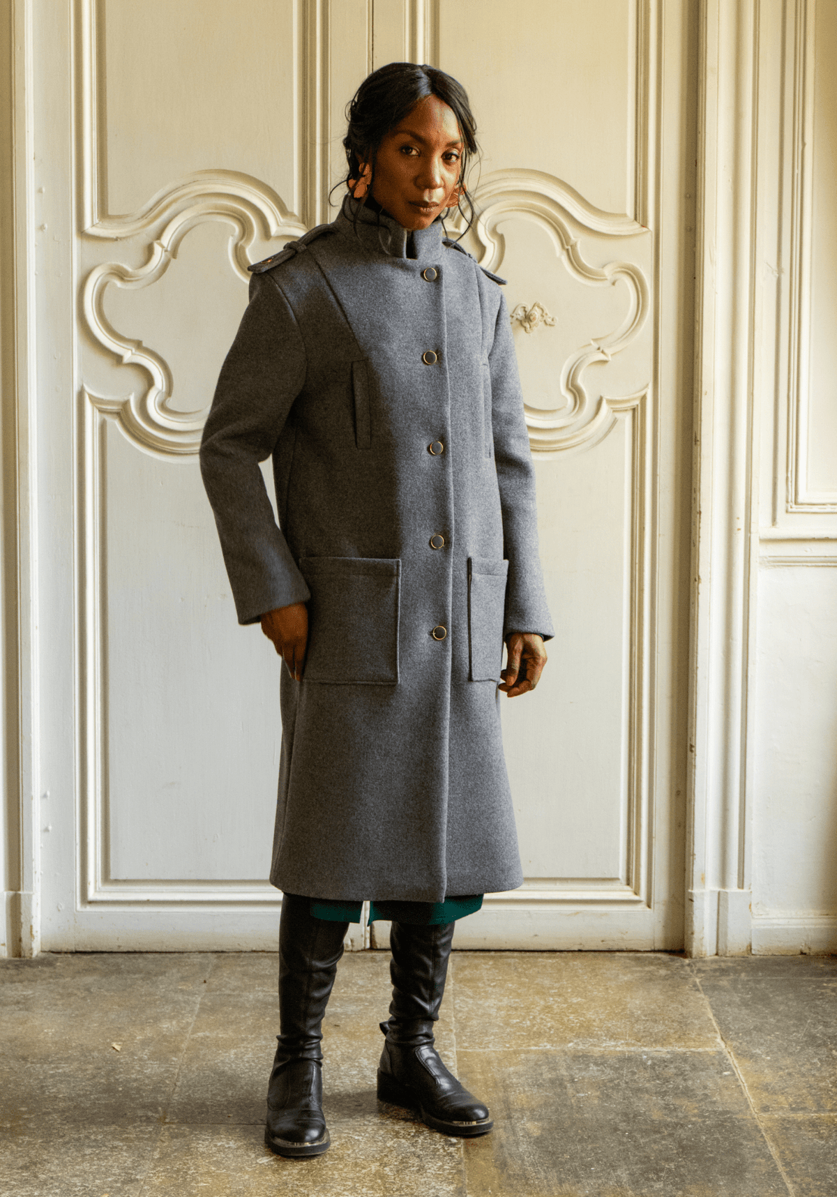 Patron couture manteau Tigris / PDF (A4, A3, A0, US Letter) - Cadres, Calques par Taille, Vidéoprojection - Maison Fauve