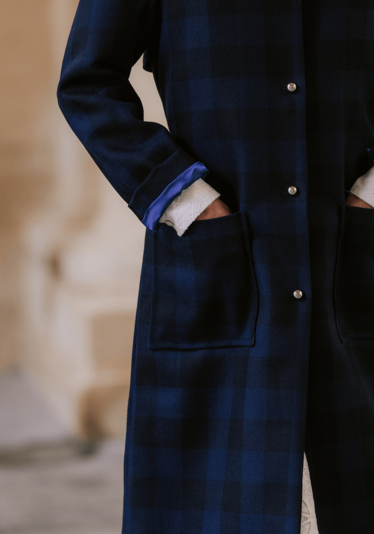 Patron couture manteau Tigris / PDF (A4, A3, A0, US Letter) - Cadres, Calques par Taille, Vidéoprojection - Maison Fauve