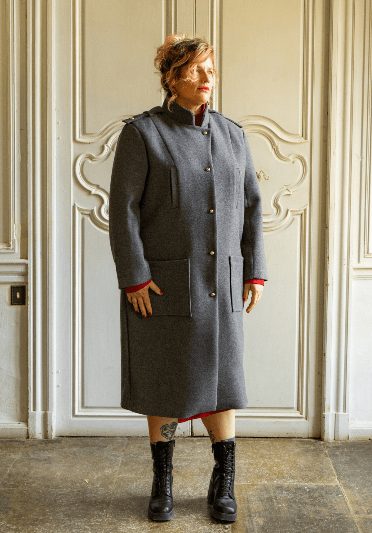 Patron couture manteau Tigris / PDF (A4, A3, A0, US Letter) - Cadres, Calques par Taille, Vidéoprojection - Maison Fauve