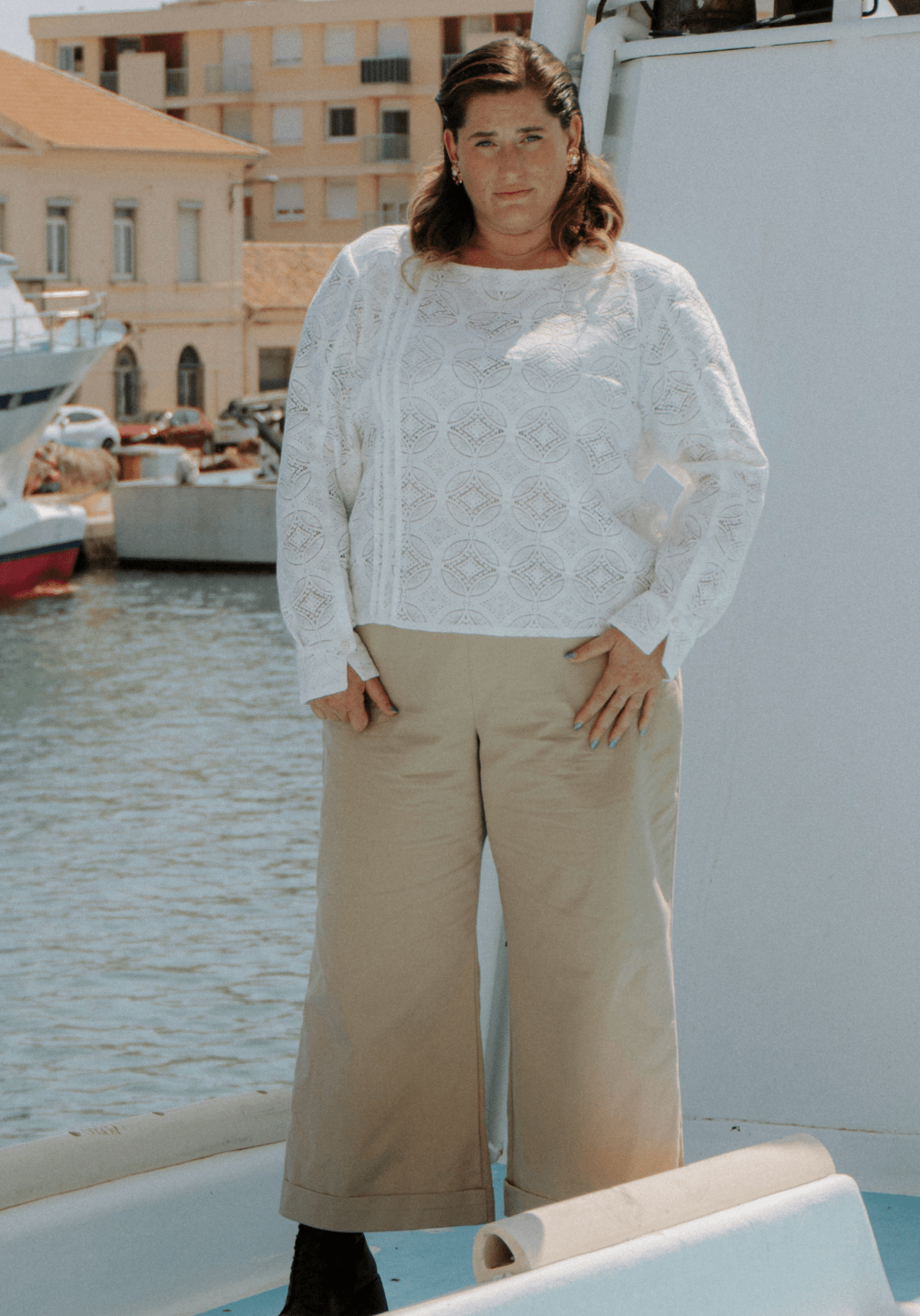 Patron couture pantalon Récif / PDF (A4, A3, A0, US Letter) - Cadres, Calques par Taille, Vidéoprojection - Maison Fauve