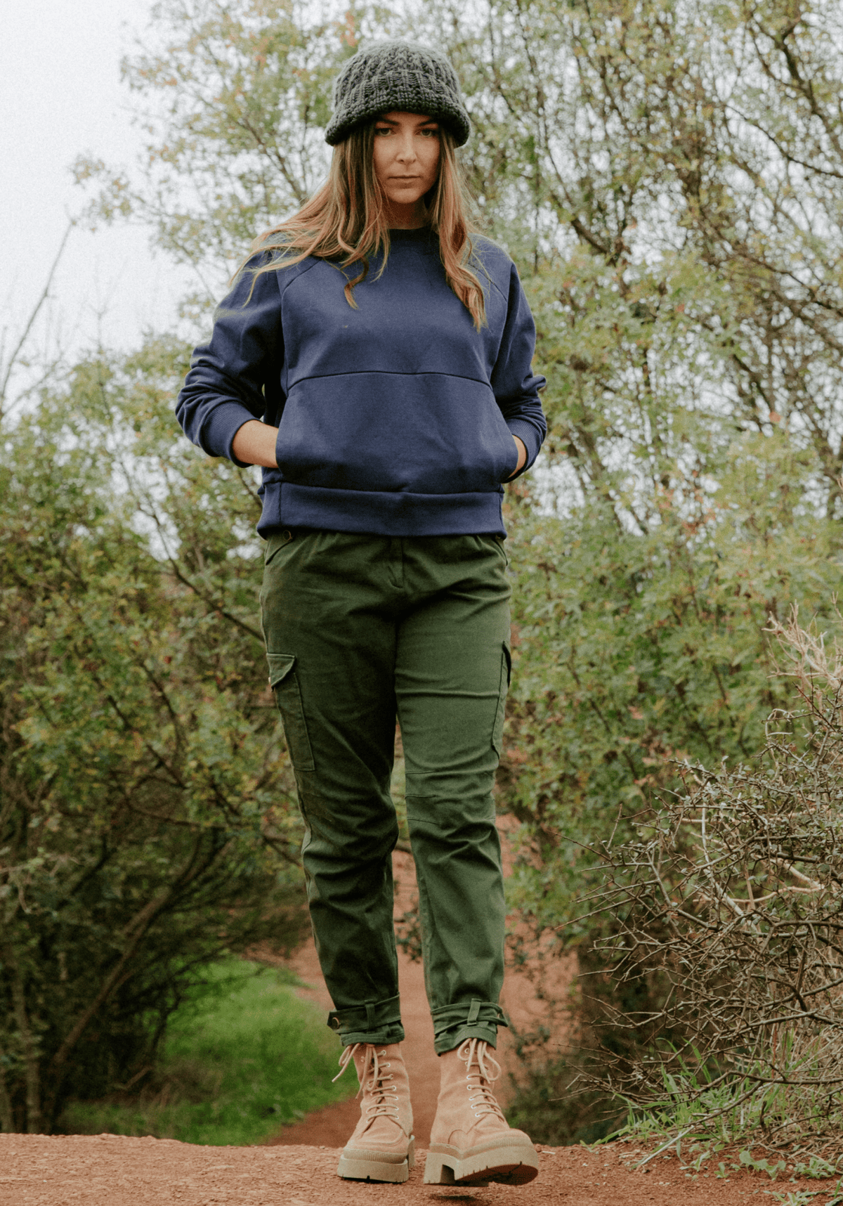 Patron couture pantalon Tremplin / PDF (A4, A3, A0, US Letter) - Cadres, Calques par Taille, Vidéoprojection - Maison Fauve