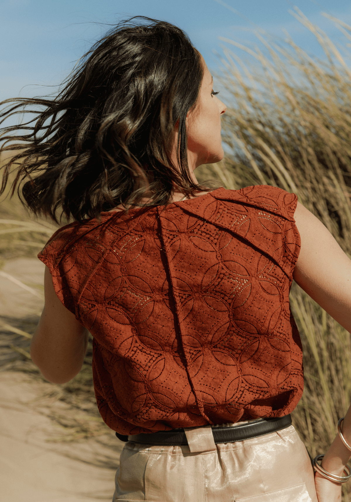 Patron couture robe, blouse Daïquiri / PDF (A4, A3, A0, US Letter) - Cadres, Calques par Taille, Vidéoprojection - Maison Fauve