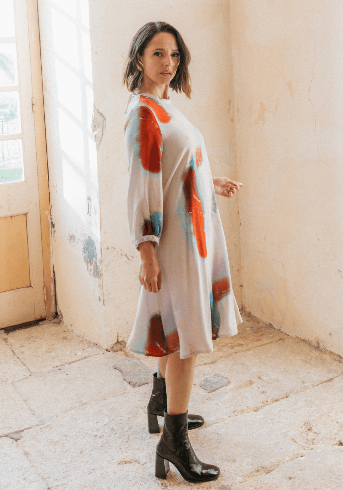 Patron couture robe, blouse Mia / PDF (A4, A3, A0, US Letter) - Cadres, Calques par Taille, Vidéoprojection - Maison Fauve