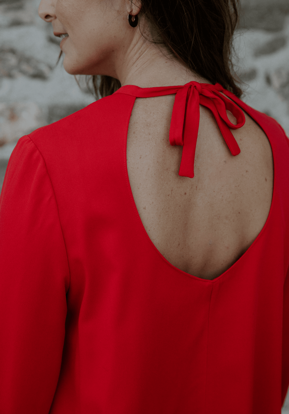 Patron couture robe, blouse Mia / PDF (A4, A3, A0, US Letter) - Cadres, Calques par Taille, Vidéoprojection - Maison Fauve