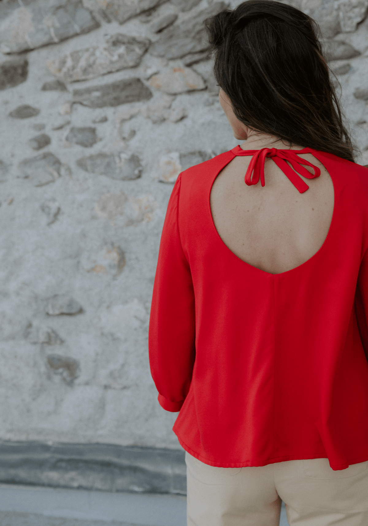 Patron couture robe, blouse Mia / PDF (A4, A3, A0, US Letter) - Cadres, Calques par Taille, Vidéoprojection - Maison Fauve