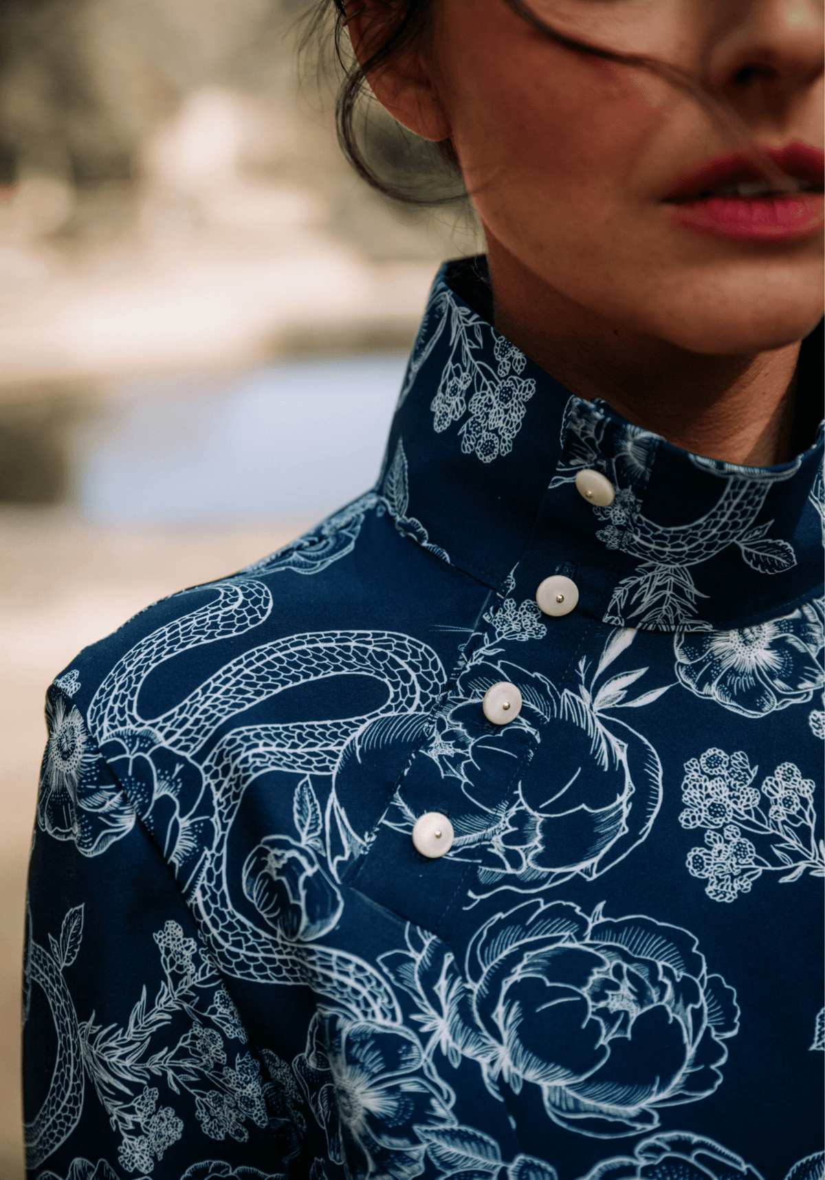 Patron couture robe, blouse Soliflore / PDF (A4, A3, A0, US Letter) - Cadres, Calques par Taille, Vidéoprojection - Maison Fauve