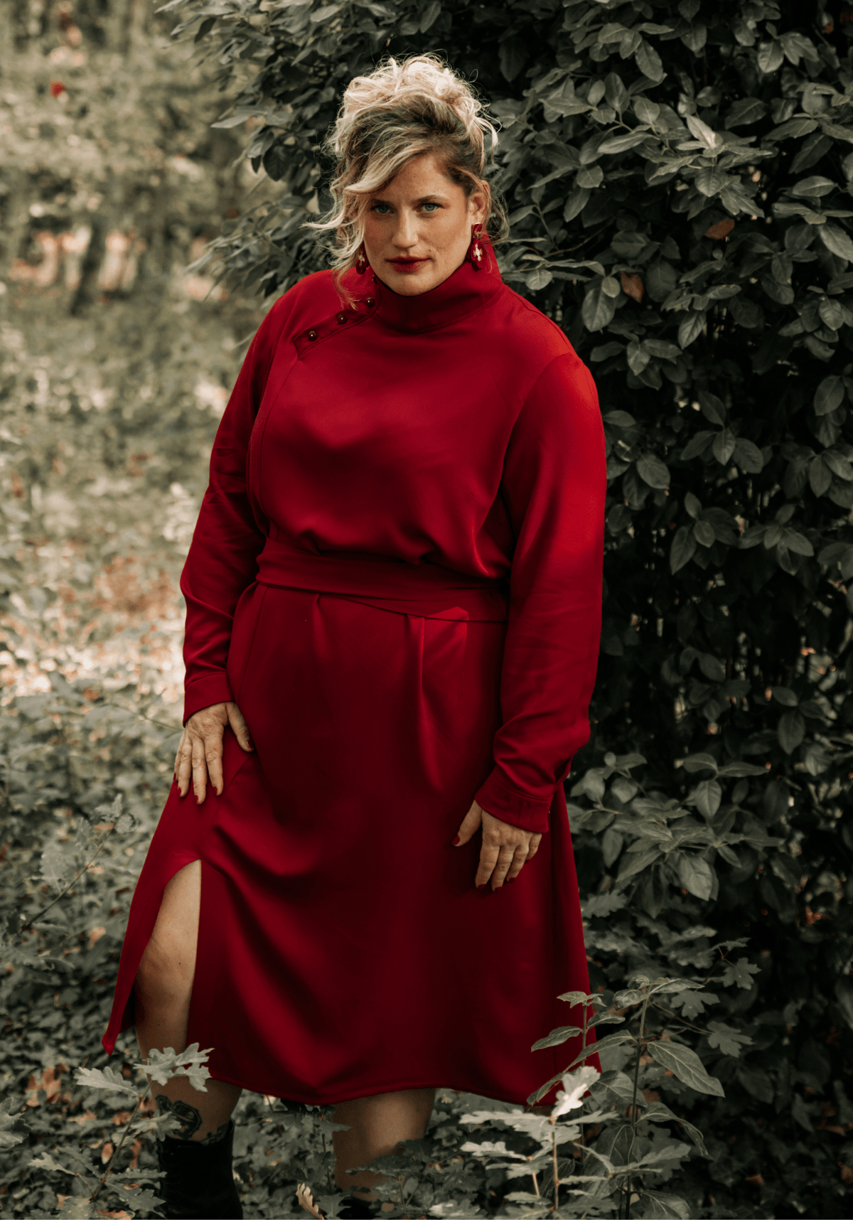 Patron couture robe, blouse Soliflore / PDF (A4, A3, A0, US Letter) - Cadres, Calques par Taille, Vidéoprojection - Maison Fauve