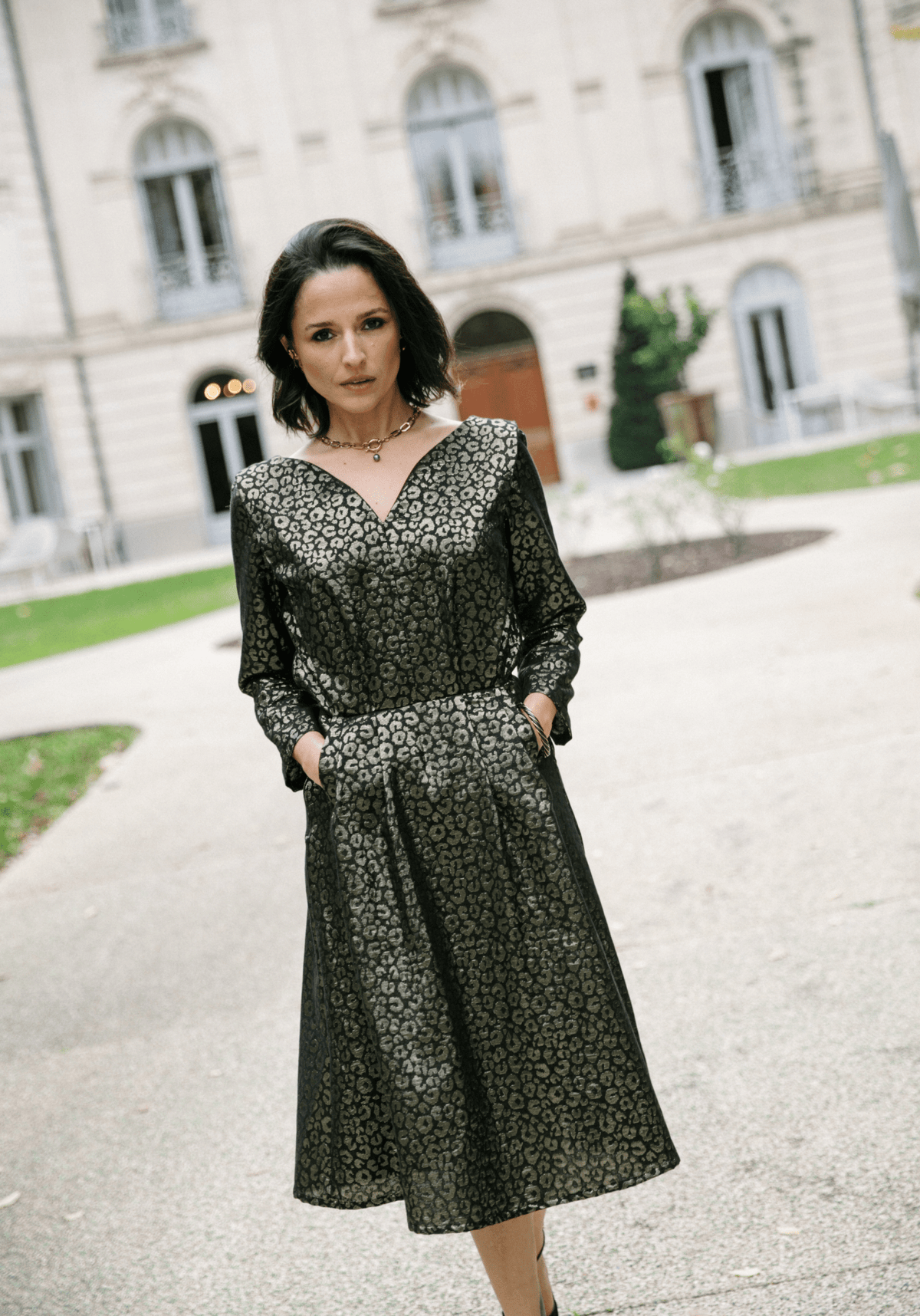 Patron couture robe Notte - Patron pochette - Maison Fauve