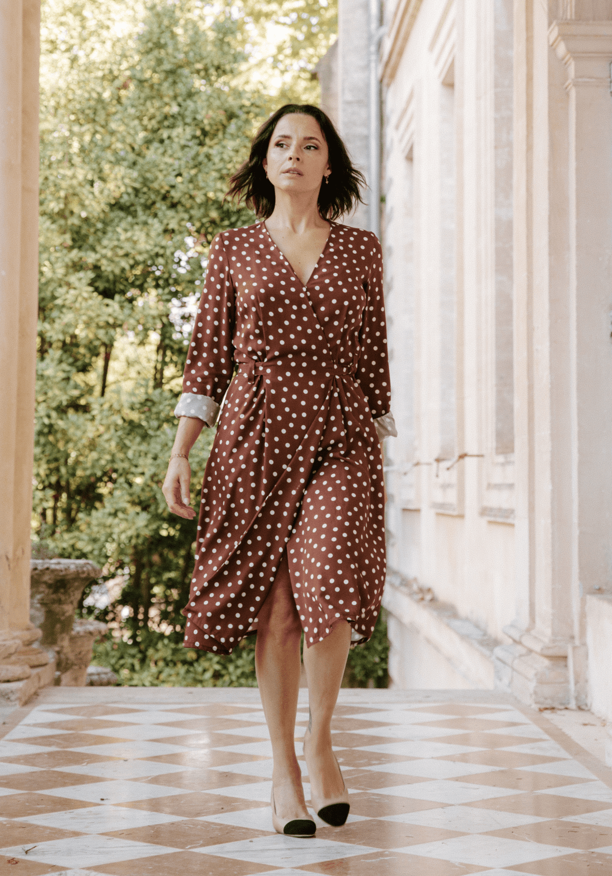 Patron couture robe portefeuille Soho / Patron pochette - Maison Fauve