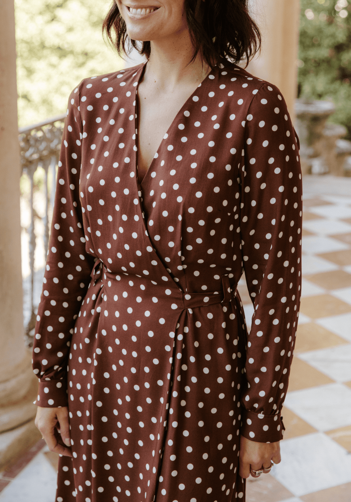 Patron couture robe portefeuille Soho / PDF (A4, A3, A0, US Letter) - Cadres, Calques par Taille, Vidéoprojection - Maison Fauve