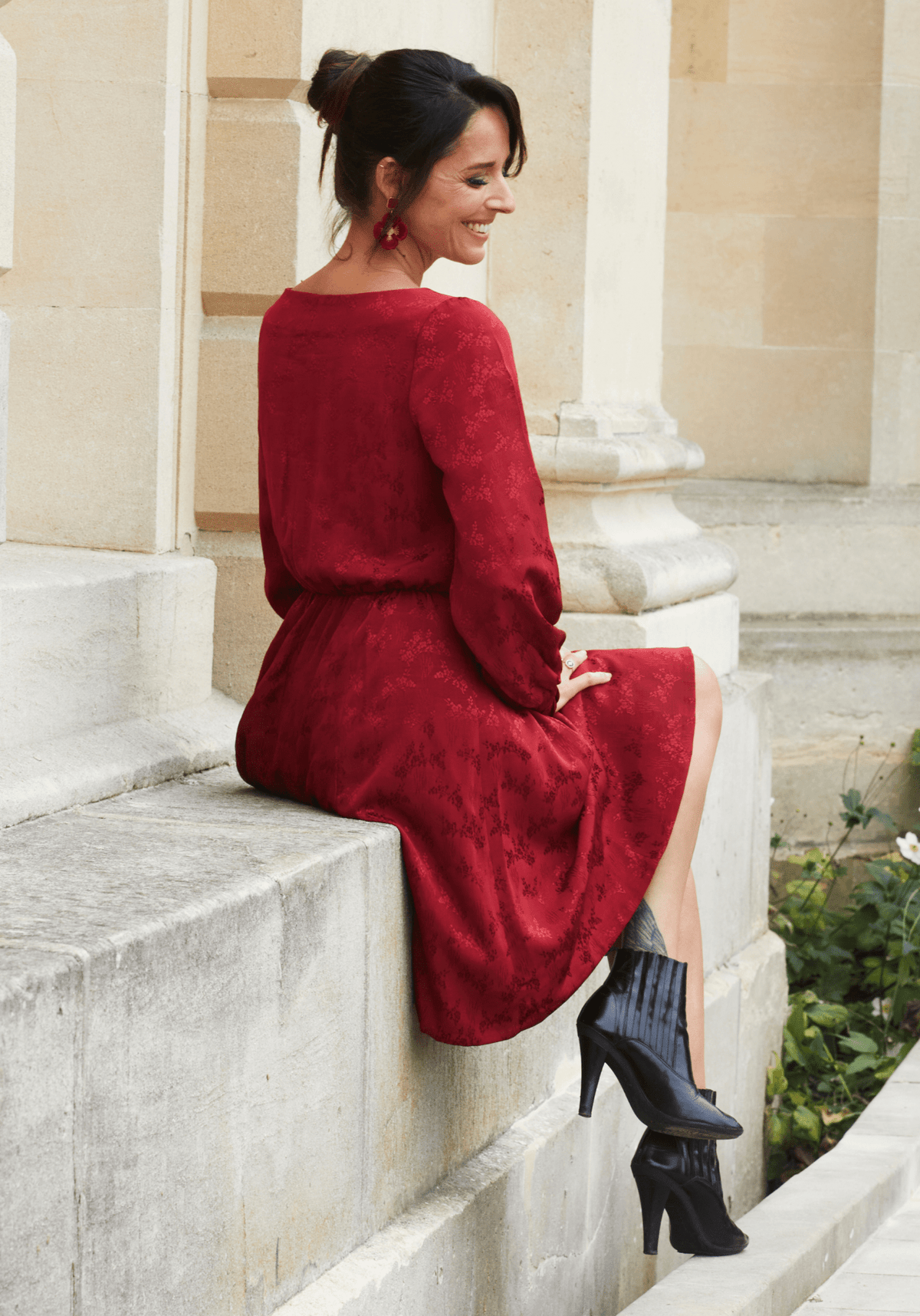 Patron couture robe Primrose / PDF (A4, A3, A0, US Letter) - Cadres, Calques par Taille, Vidéoprojection - Maison Fauve