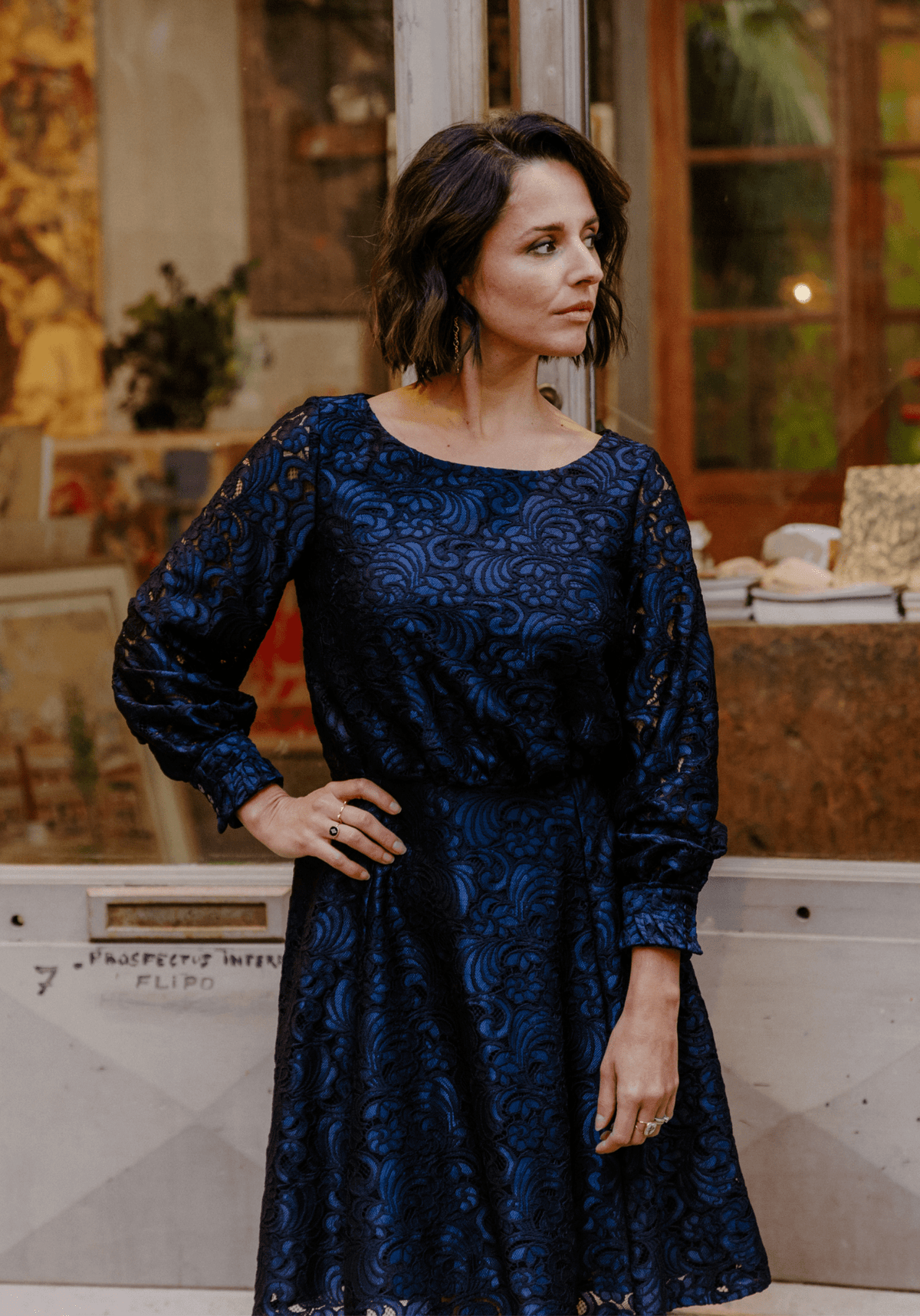 Patron couture robe Primrose / PDF (A4, A3, A0, US Letter) - Cadres, Calques par Taille, Vidéoprojection - Maison Fauve