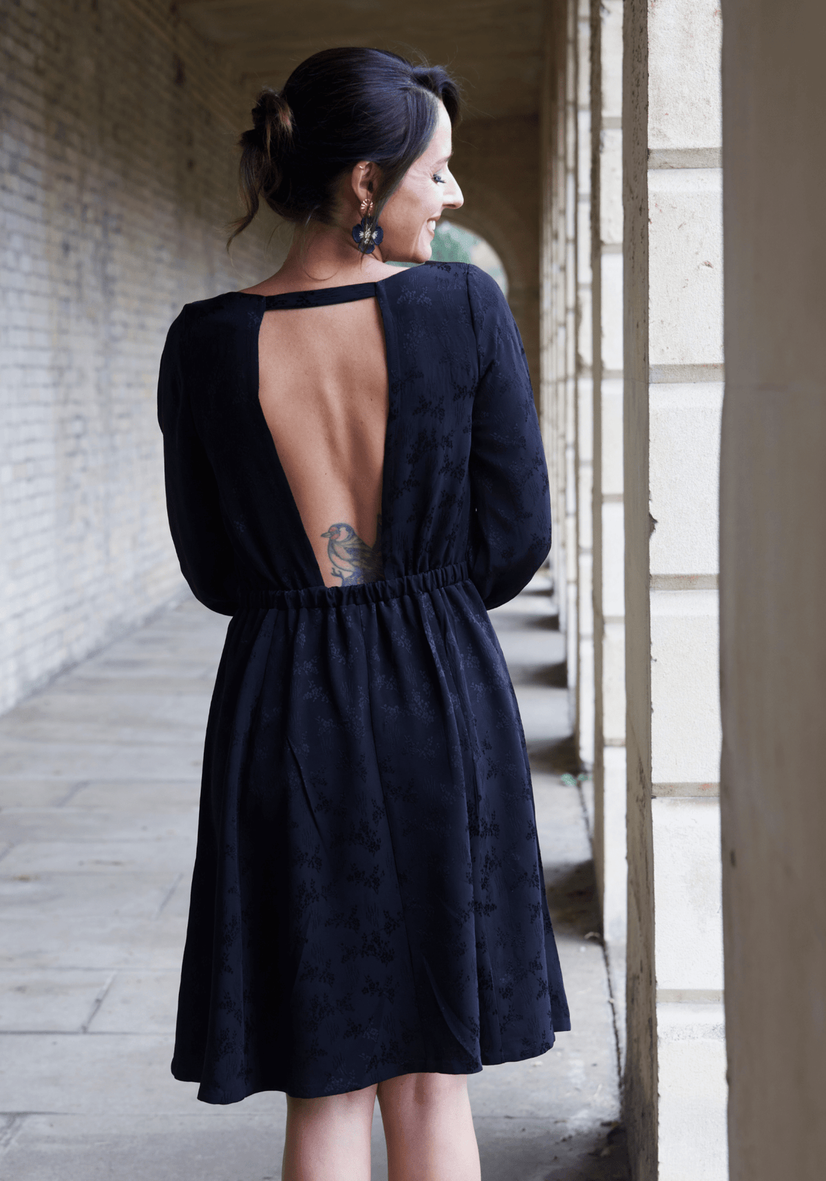Patron couture robe Primrose / PDF (A4, A3, A0, US Letter) - Cadres, Calques par Taille, Vidéoprojection - Maison Fauve