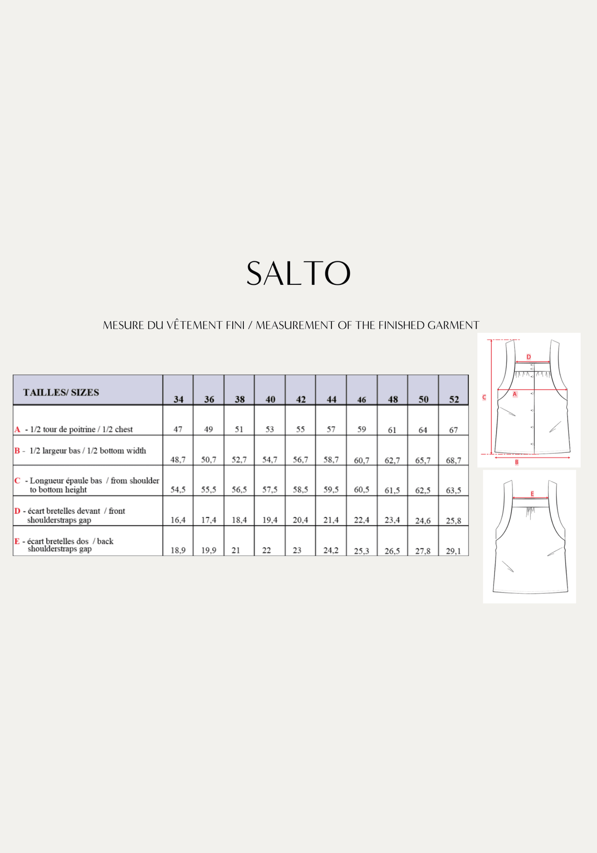 Patron couture short Grand Bain / PDF (A4, A3, A0, US Letter) - Cadres, Calques par Taille, Vidéoprojection - Maison Fauve