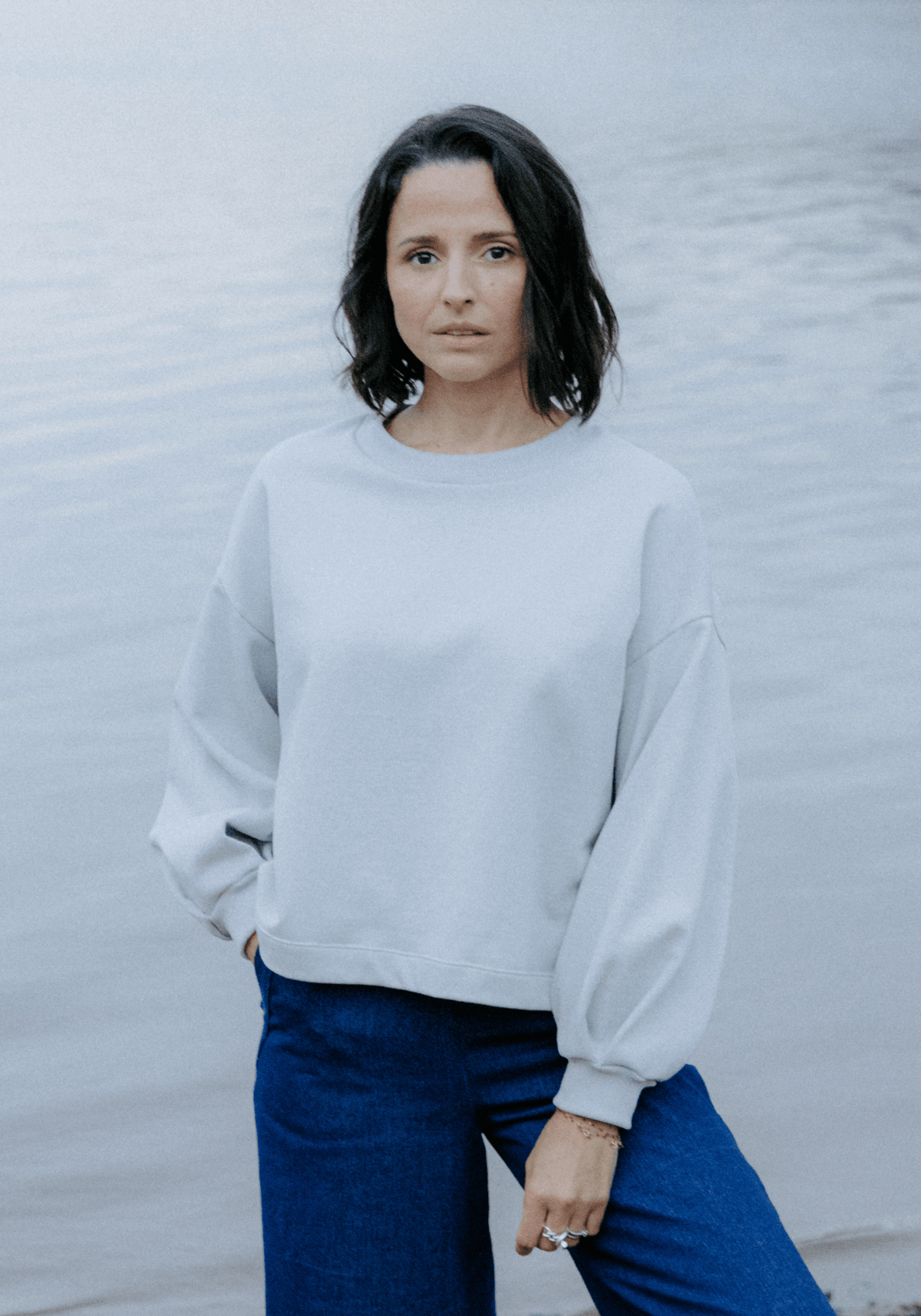 Patron couture sweat Granite / PDF (A4, A3, A0, US Letter) – Tailles 34 à 56 – Cadres, Calques par Taille, Vidéoprojection - Maison Fauve
