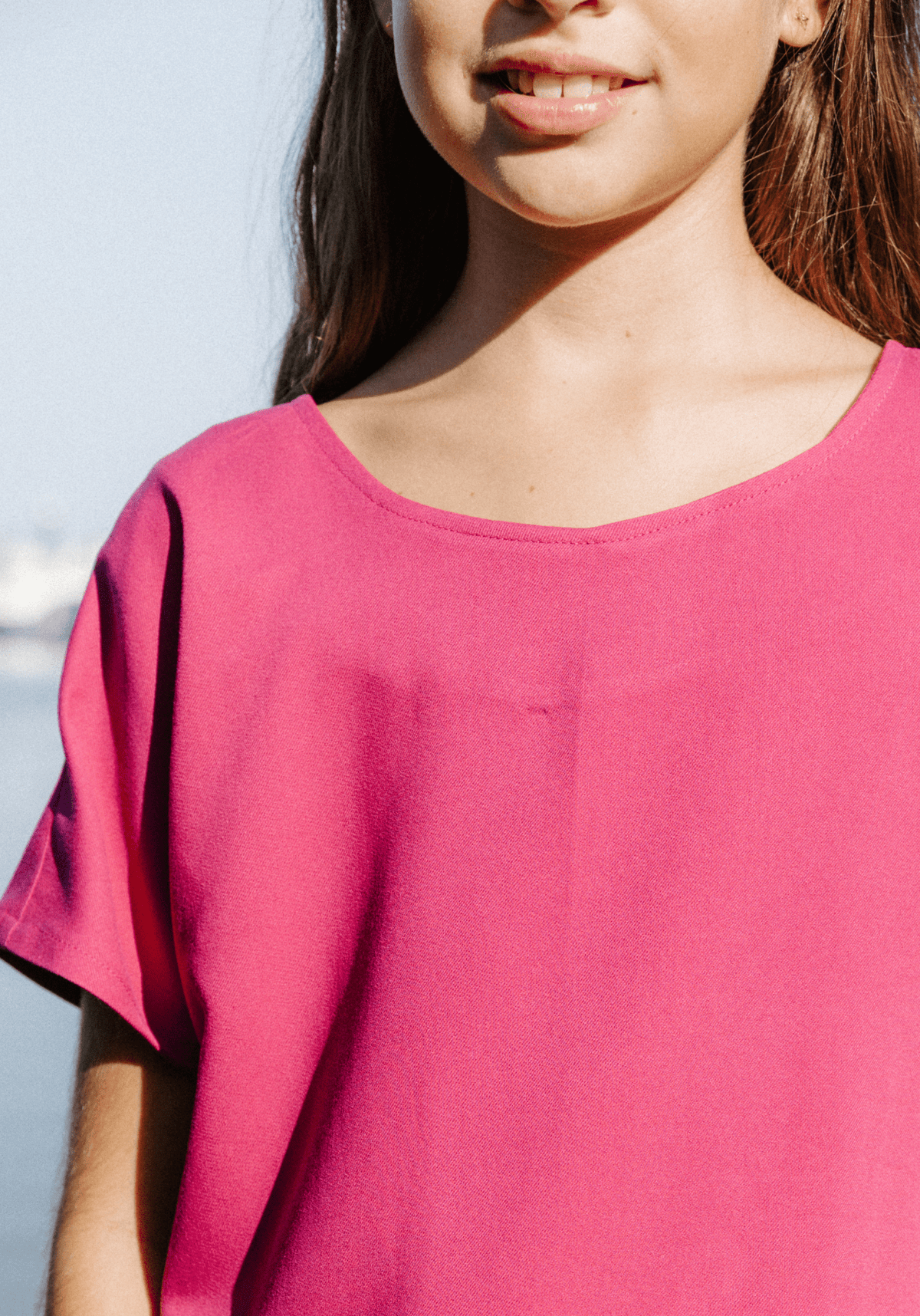 Patron couture top fille Miss Palma / PDF (A4, A3, A0, US Letter) - Cadres, Calques par Taille, Vidéoprojection - Maison Fauve