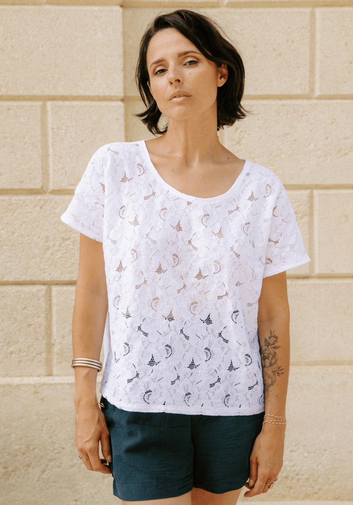 Patron couture top Palma / PDF (A4, A3, A0, US Letter) - Cadres, Calques par Taille, Vidéoprojection - Maison Fauve