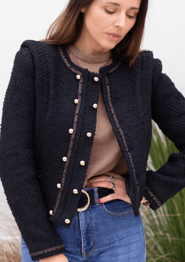 Patron couture veste Metropolis / PDF (A4, A3, A0, US Letter) - Cadres, Calques par Taille, Vidéoprojection - Maison Fauve
