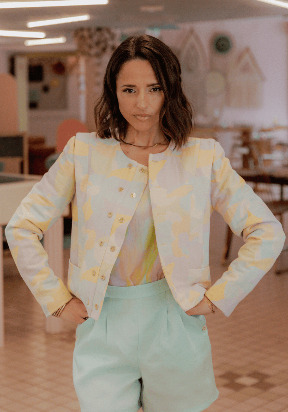 Patron couture veste Metropolis / PDF (A4, A3, A0, US Letter) - Cadres, Calques par Taille, Vidéoprojection - Maison Fauve