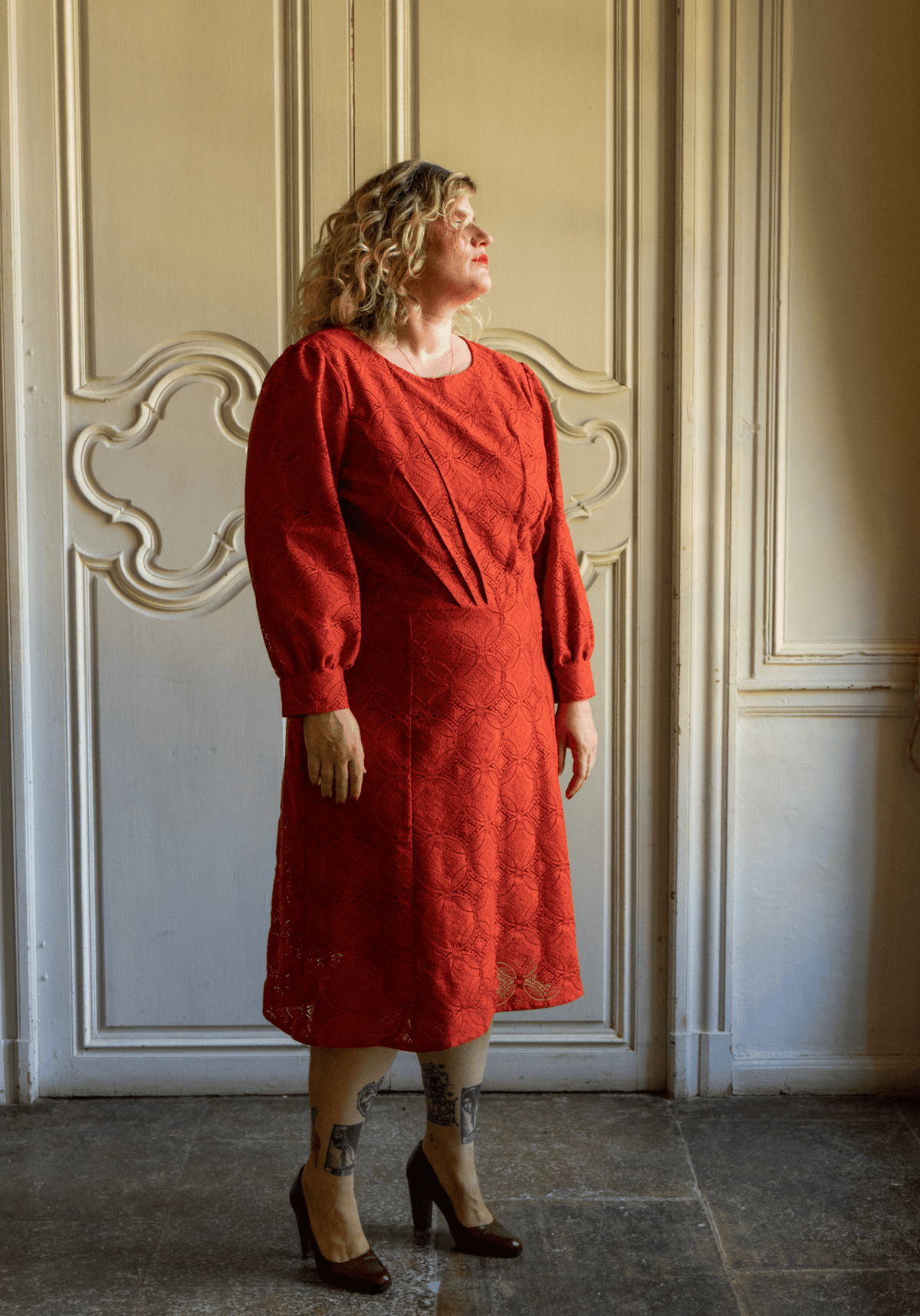 Patron robe, blouse Zénith / PDF (A4, A3, A0, US Letter) - Cadres, Calques par Taille, Vidéoprojection - Maison Fauve