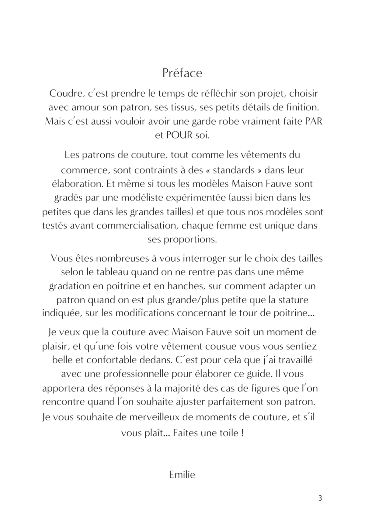 Petit guide de couture sur-mesure par Maison Fauve : Comment adapter les patrons en fonction de sa morphologie ? - Maison Fauve