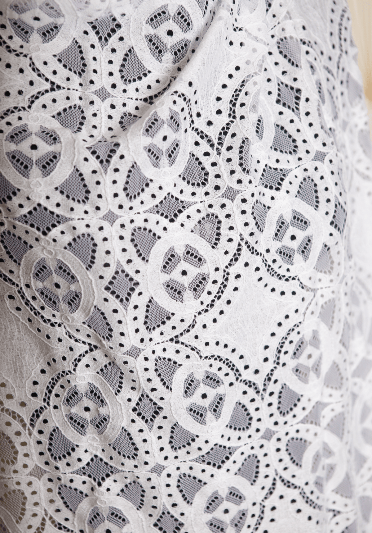 Tissu dentelle Alhambra - 2 coloris - Maison Fauve