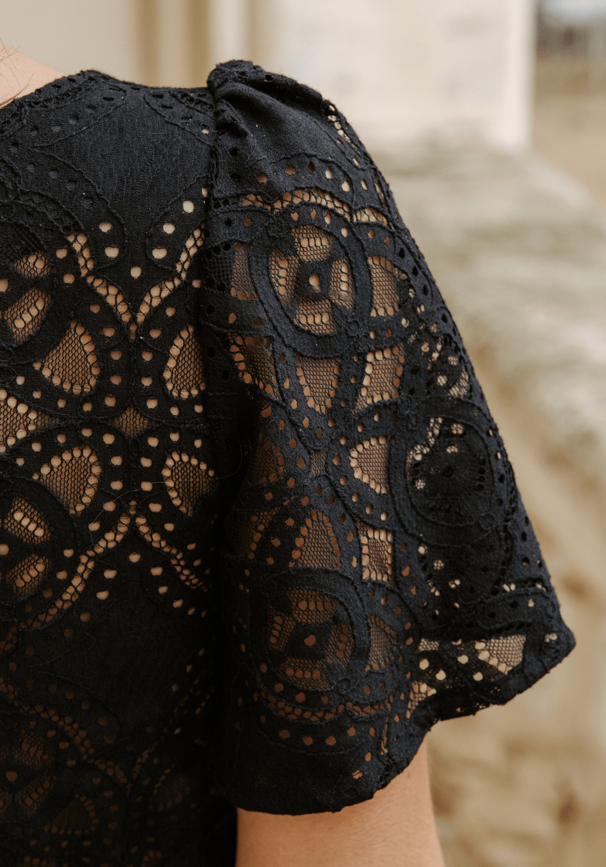 Tissu dentelle Alhambra - 2 coloris - Maison Fauve