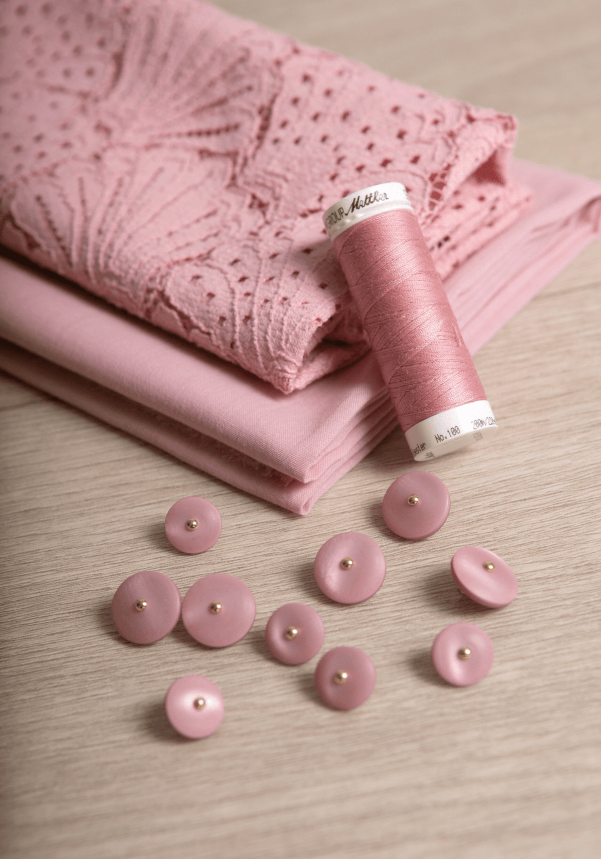 Tissu dentelle Coquillage - 3 coloris - Maison Fauve