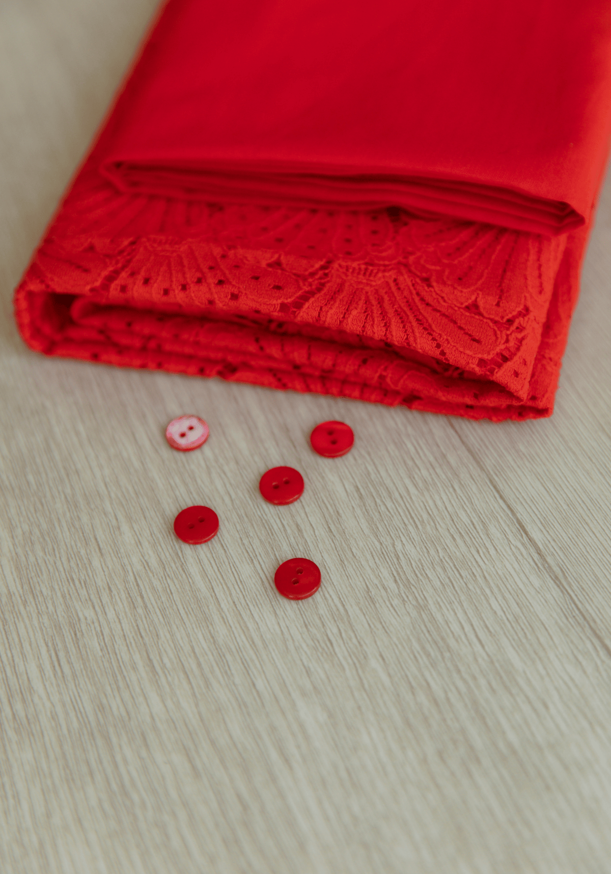 Tissu dentelle Coquillage - 3 coloris - Maison Fauve