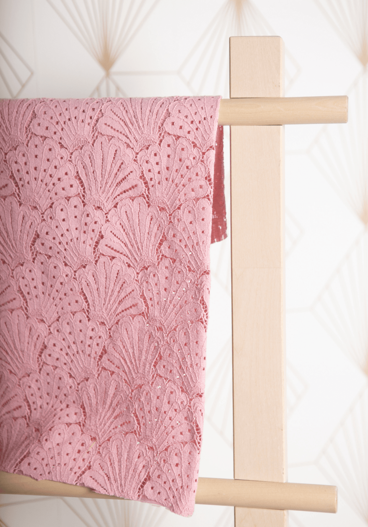 Tissu dentelle Coquillage - 3 coloris - Maison Fauve