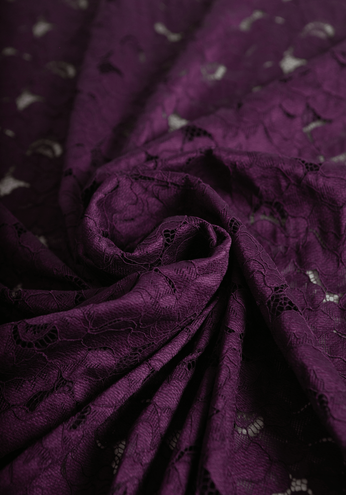 Tissu dentelle florale Daphné - Plusieurs coloris - Maison Fauve