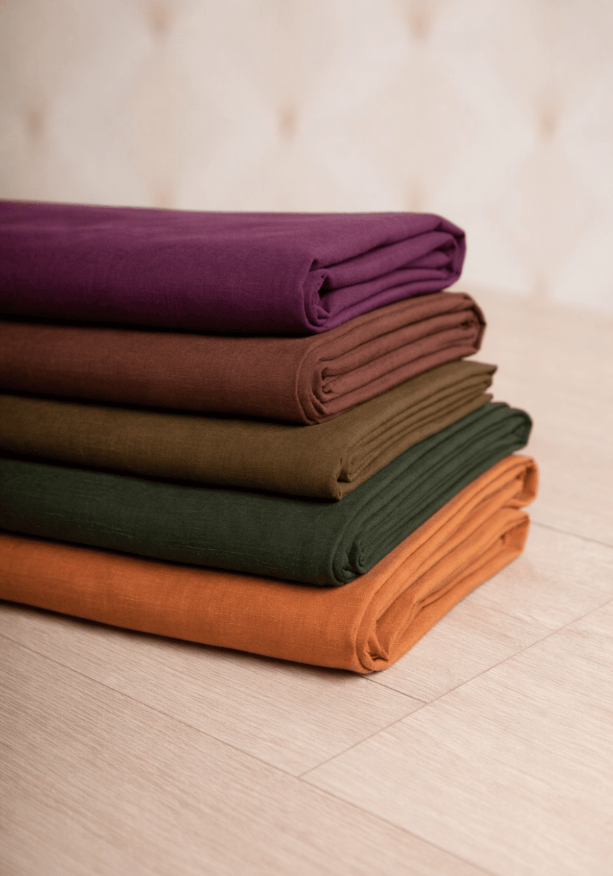 Tissu doupion de tencel, lin et coton - Plusieurs couleurs - Maison Fauve