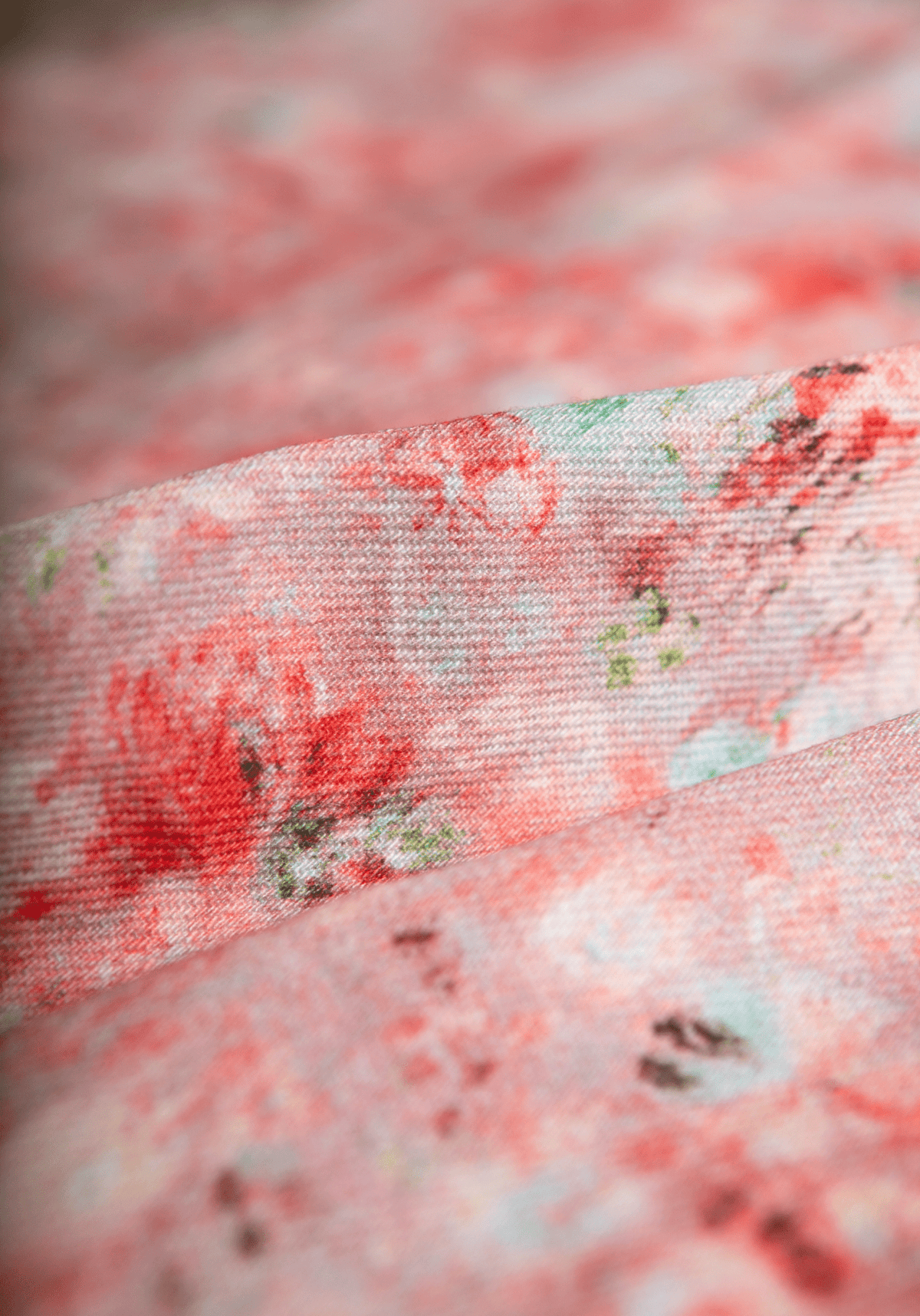 Tissu gabardine de coton imprimée Ghost Flower - Plusieurs coloris - Maison Fauve