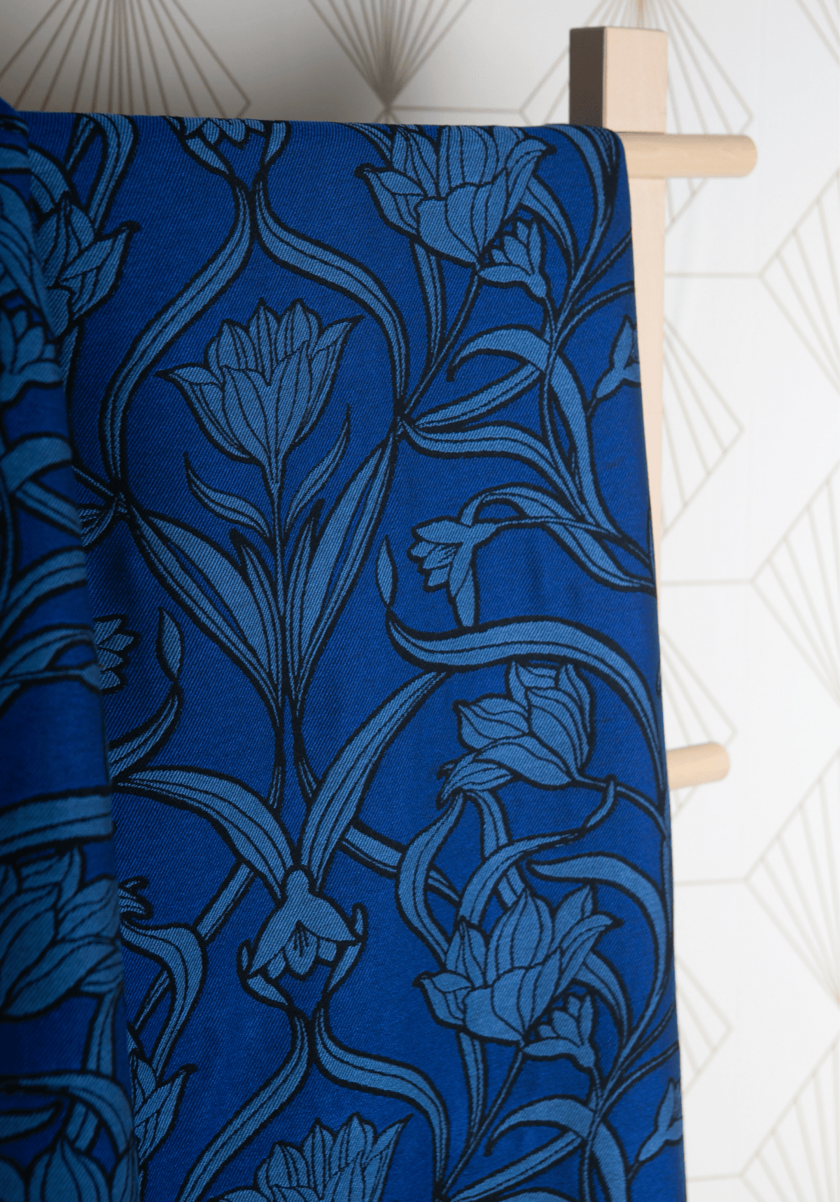 Tissu jacquard Belle Époque - Maison Fauve