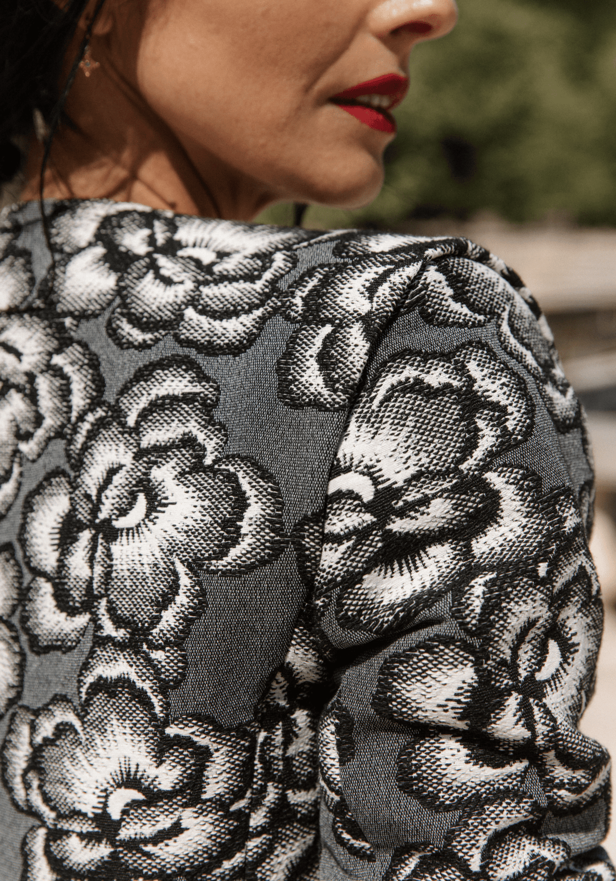 Tissu jacquard Pampa - Maison Fauve